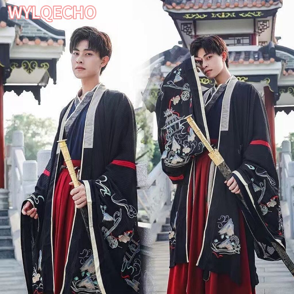 Robe Silk Women - Túnica de seda china antiguo caballero