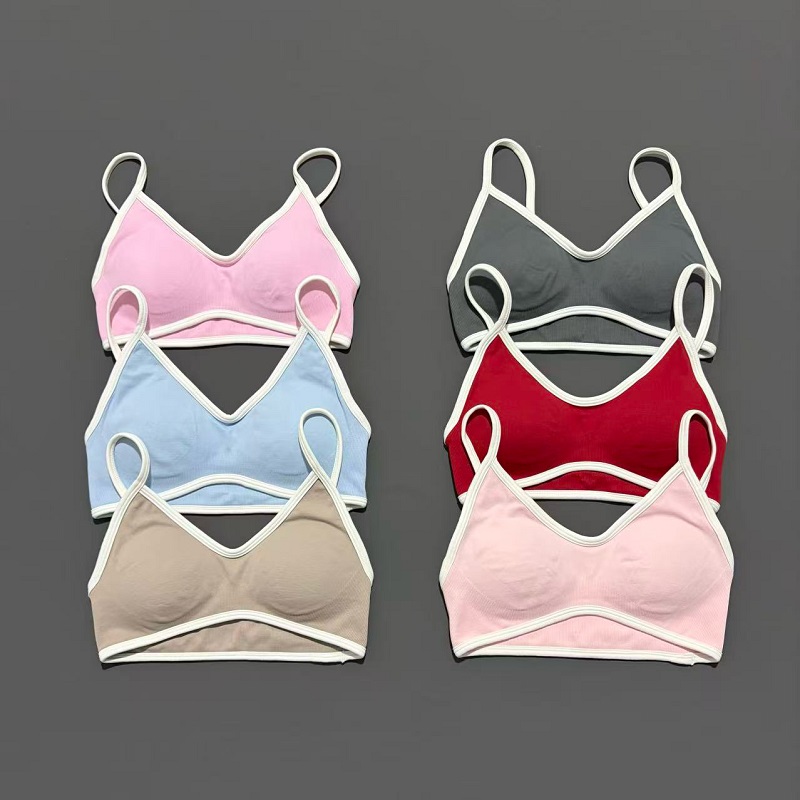 Sports Bra High Impact - Sujetador deportivo ajustable para mujer, ropa