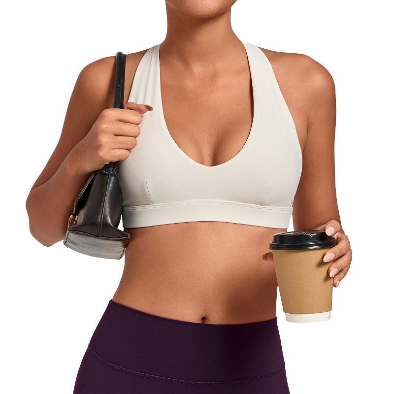Sports Bra High Impact - Sujetador Deportivo Samless para Mujer, con