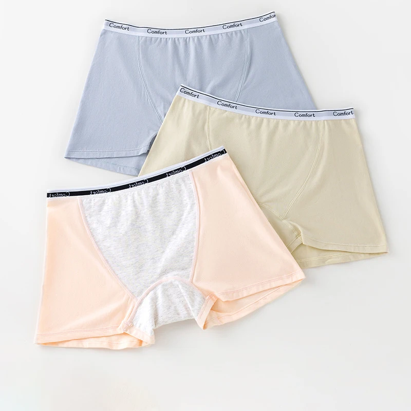 Boyshort Underwear - Bragas menstruales de algodón para mujer,