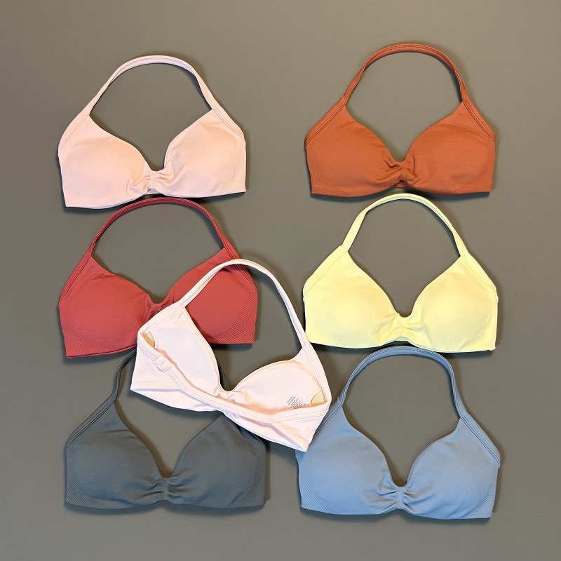 Sports Bra High Impact - HISTELLO Sujetador Deportivo Sin Costuras para