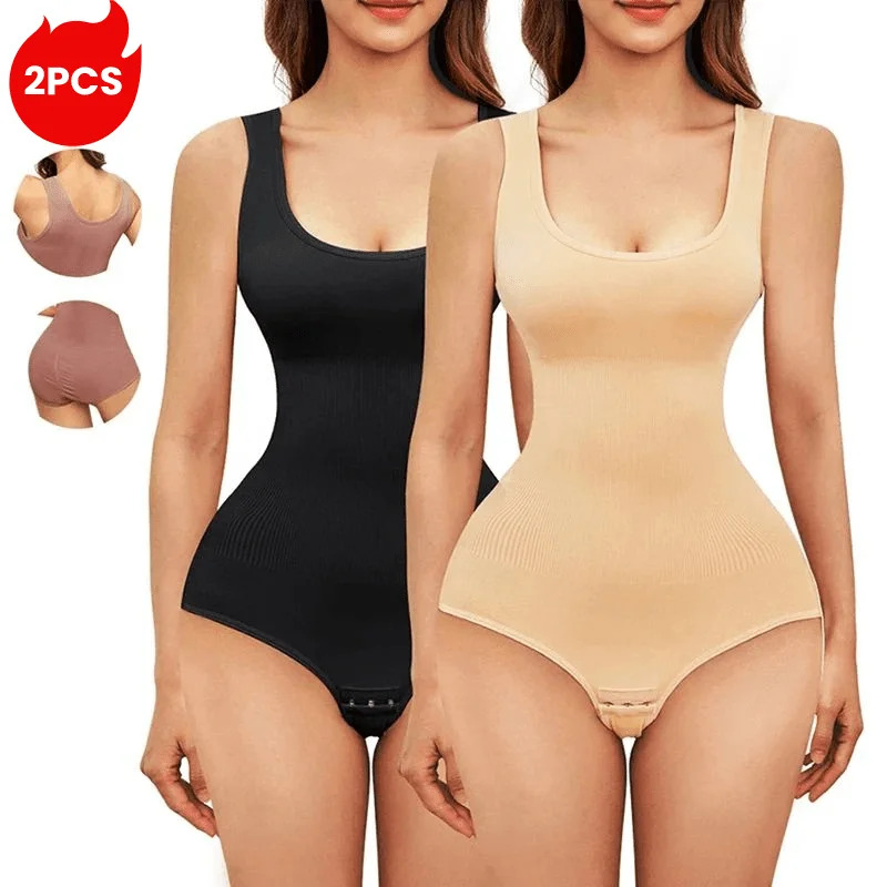 2 piezas de faja moldeadora de - Seamless Underwear Women reseña y precio