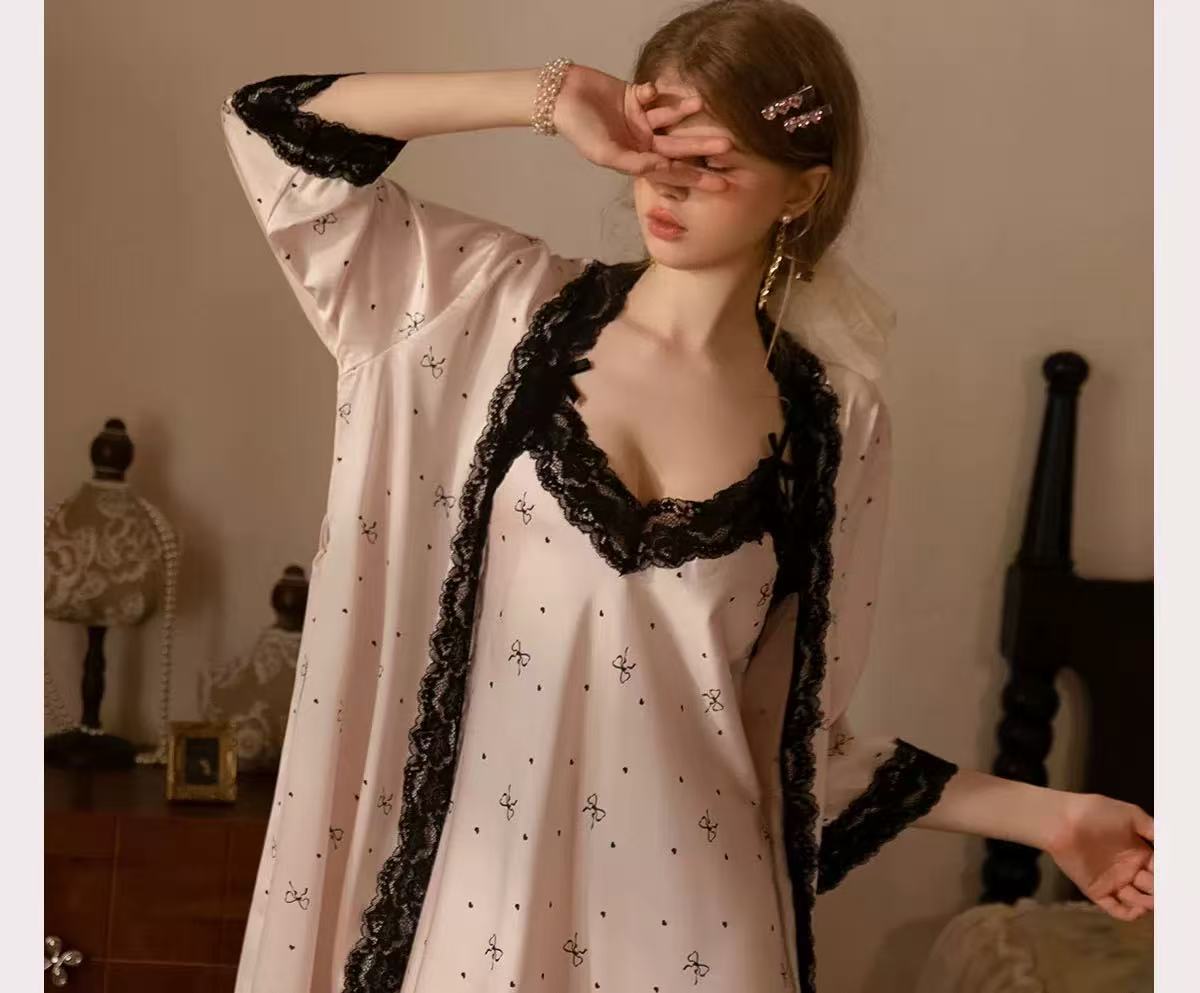 Conjunto de Ropa de Dormir Sex - Robe Silk Women reseña y precio
