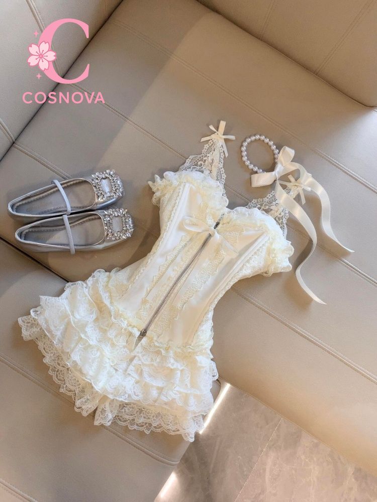 Conjunto de Top Corsé de Encaj - Cami Top Lace reseña y precio