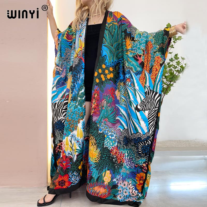 WINYI-kimono de seda con manga - Robe Silk Women reseña y precio