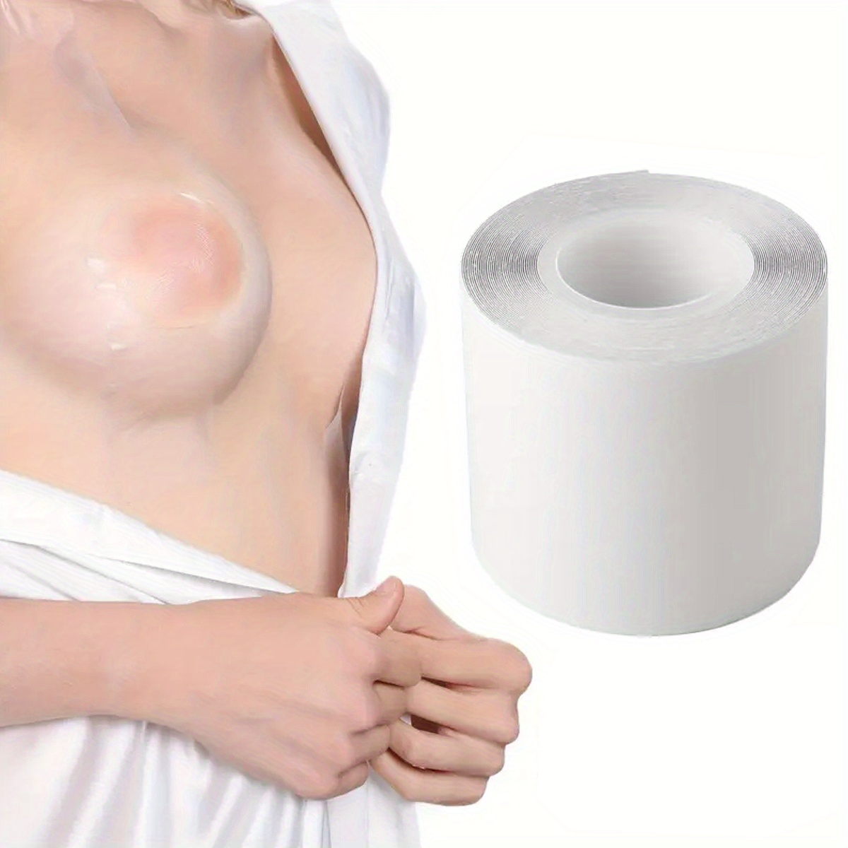 Cinta invisible para el pecho, - Nipple Cover Pasties reseña y precio