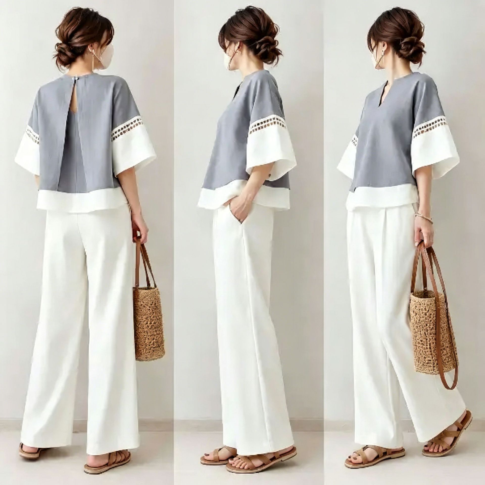 Nuevo Conjunto de Dos Piezas 2 - Robe Silk Women reseña y precio
