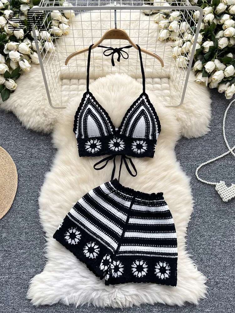 Trajes de punto para vacacione - Cami Top Lace reseña y precio