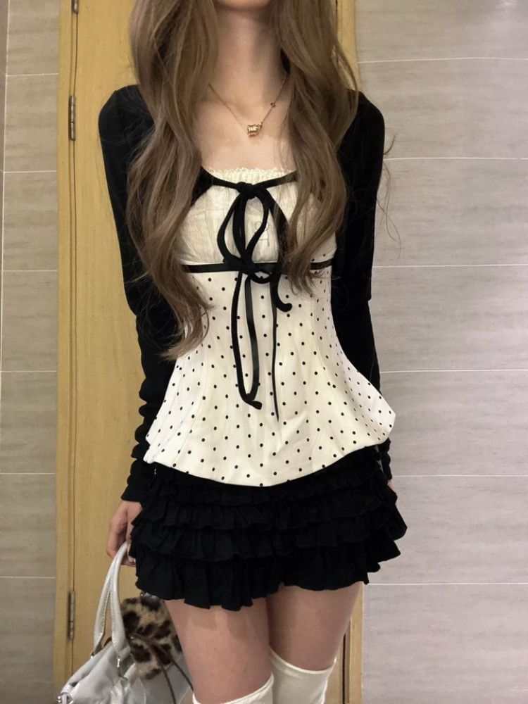 Conjunto de 3 Piezas de Moda C - Cami Top Lace reseña y precio