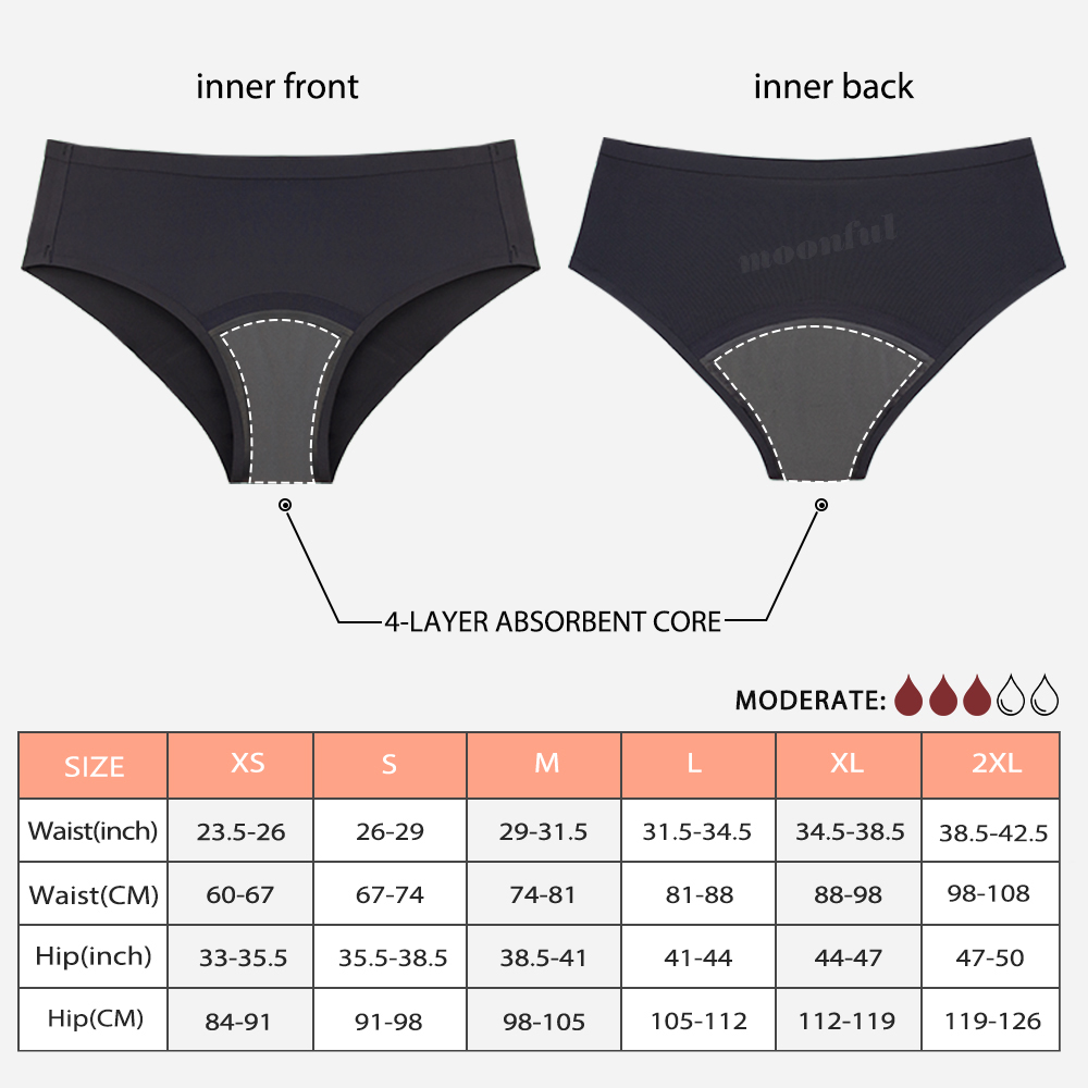 Bragas menstruales sin costura - Seamless Underwear Women reseña y precio