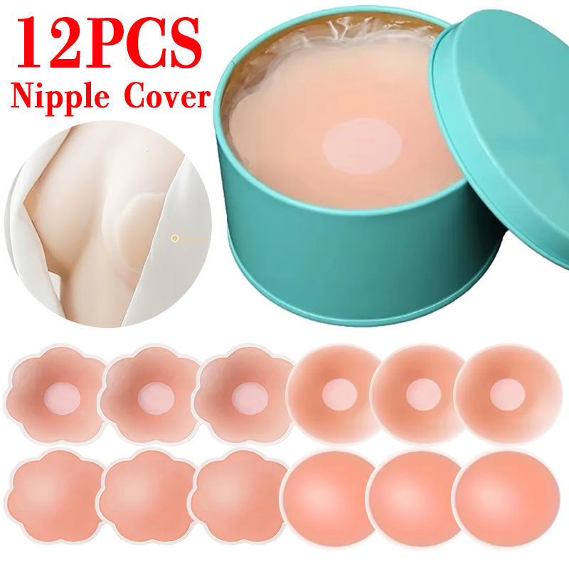 6/12PCS Almohadillas Adhesivas - Nipple Cover Pasties reseña y precio